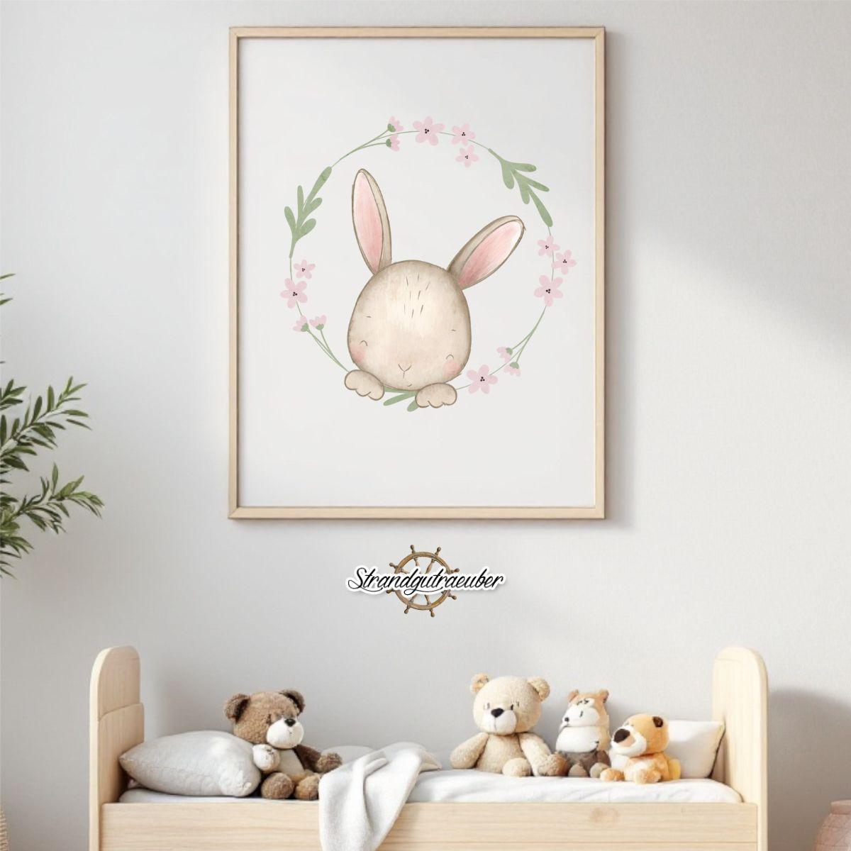Buegelbild Hase Emma Buegelbild Hase Emma